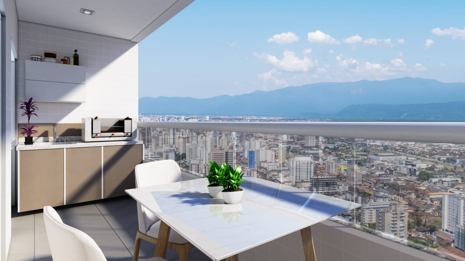 Foto do imóvel Apartamento com 2 Quartos à Venda, 60 m²em Canto do Forte - Praia Grande