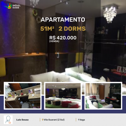 Imagem Apartamento com 2 Quartos à Venda,  em Vila Guarani (Z Sul) - São Paulo