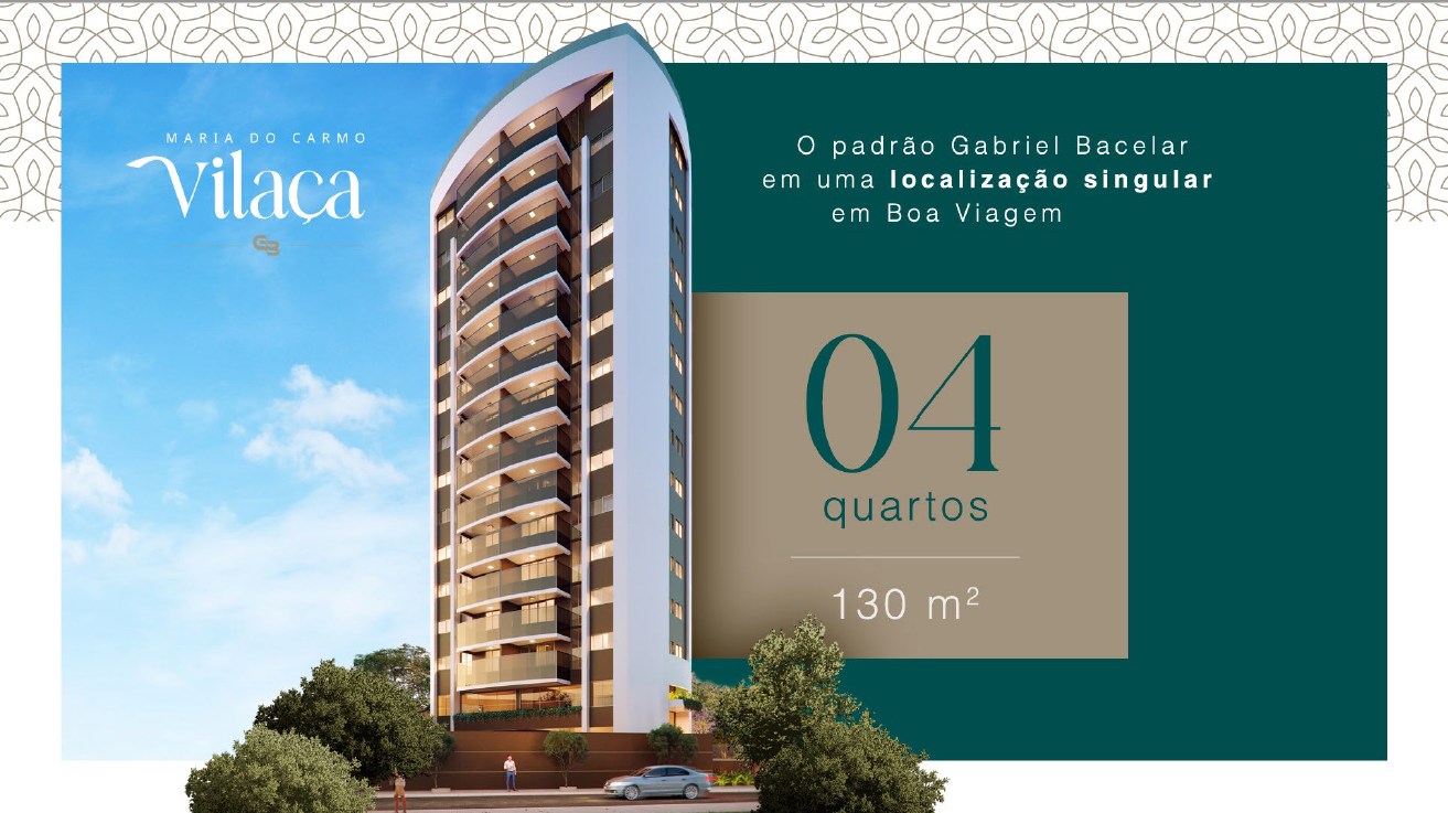 Imagem Apartamento com 4 Quartos à Venda, 130 m²em Pina - Recife