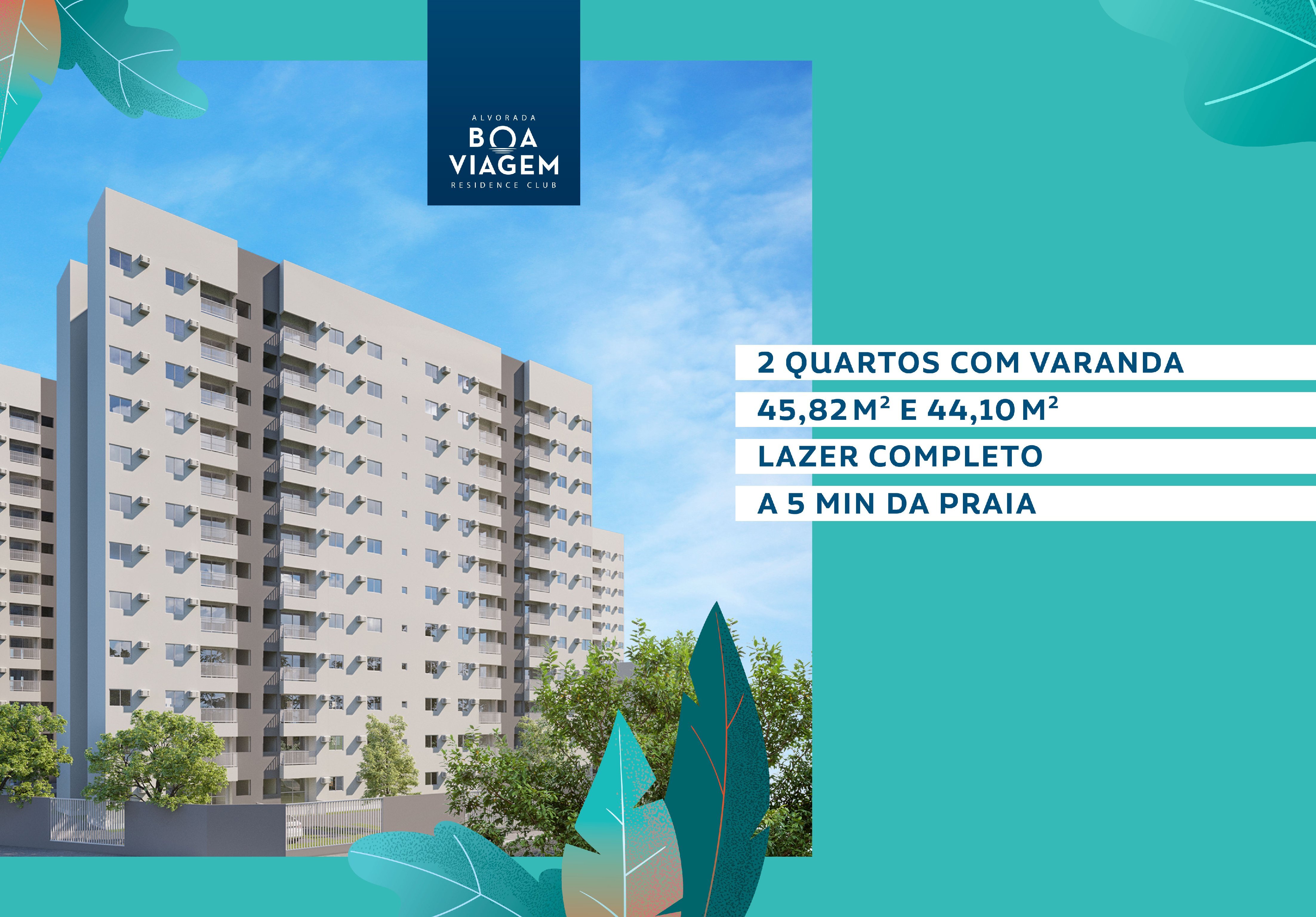 Foto do imóvel Apartamento com 2 Quartos à Venda, 45 m²em Imbiribeira - Recife