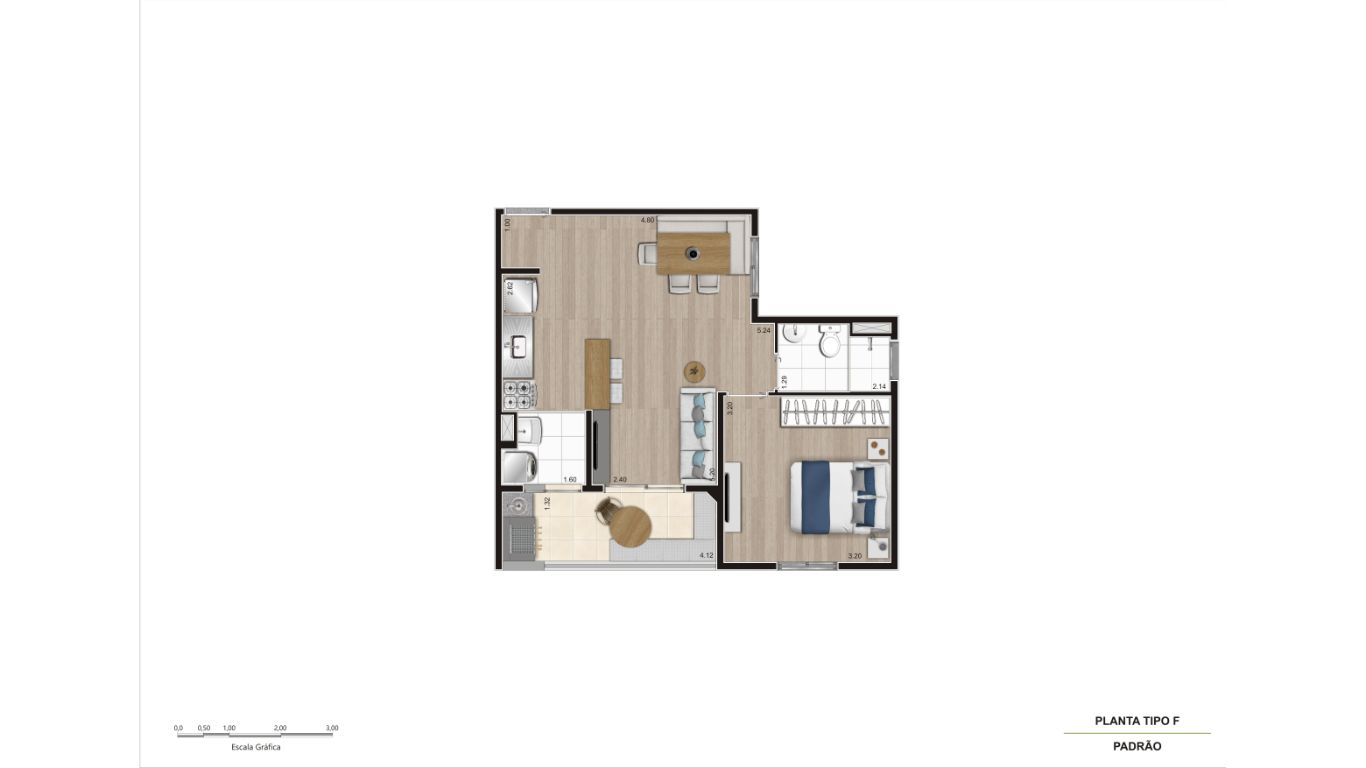 Imagem Apartamento com 2 Quartos à Venda, 48 m²em Mongaguá - Mongaguá
