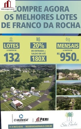 Imagem Terreno à Venda,  em Parque Paulista - Franco da Rocha