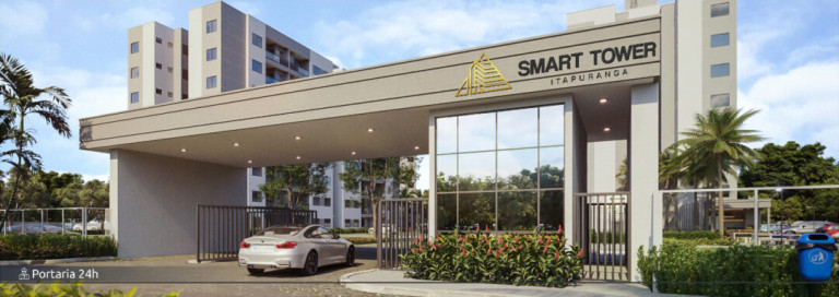 Imagem de fundo do condomínio Condomínio Smart Tower Itapuranga - Ponta Negra - Manaus - AM