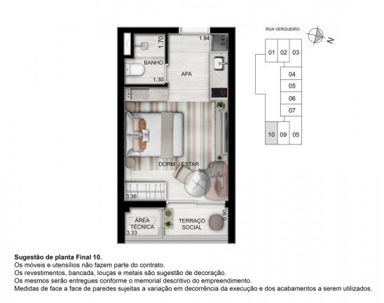Imagem Apartamento à Venda, 23 m² em Vila Mariana - São Paulo