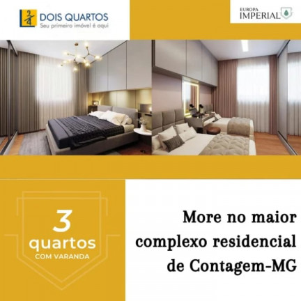 Imagem Apartamento com 3 Quartos à Venda, 69 m² em Vila Magdalena - Contagem