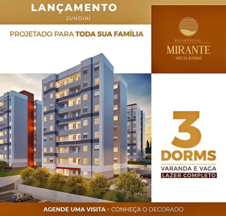 Foto do imóvel Apartamento com 3 Quartos à Venda, 54 m² em Jardim Tarumã - Jundiaí