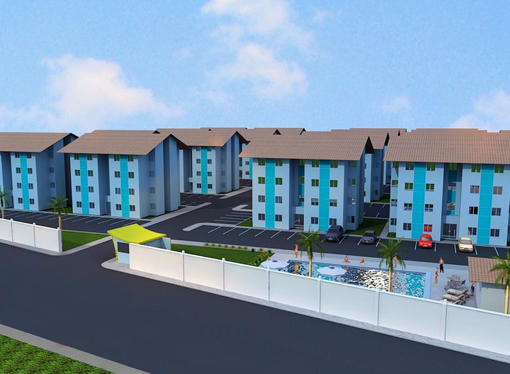 Imagem de fundo do condomínio Condomínio Bella Vista Residencial Manaus - Santa Etelvina - Manaus - AM
