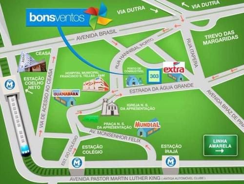 Imagem de fundo do condomínio Condomínio Bons Ventos - Irajá - Rio De Janeiro - RJ