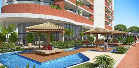 Imagem de fundo do condomínio Condomínio Boulevard Side Residencial Salvador - Caminho Das Árvores - Salvador - BA