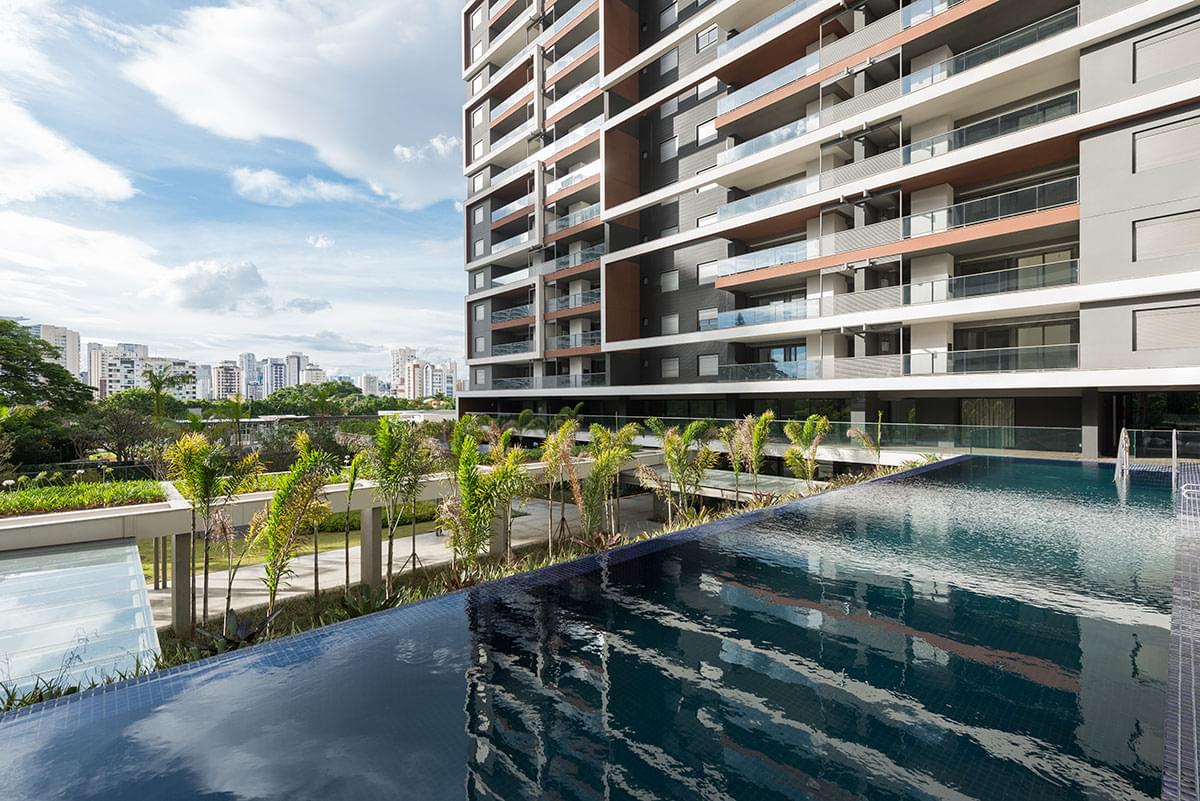 Imagem de fundo do condomínio Condomínio Condominio Grand Habitarte Brooklin - Cidade Monções - São Paulo - SP