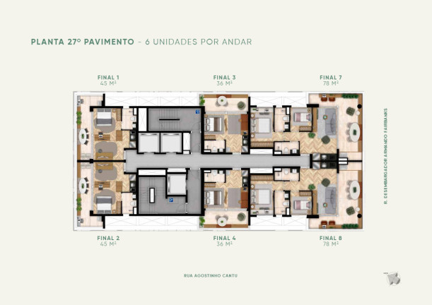 Imagem Apartamento com 1 Quarto à Venda, 35 m²em Butantã - São Paulo
