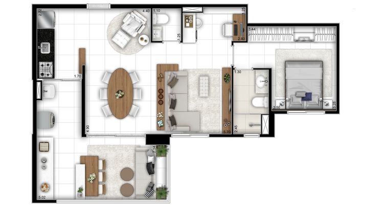 Imagem Apartamento com 3 Quartos à Venda, 102 m² em Quarta Parada - São Paulo