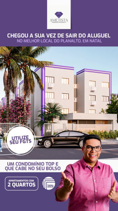 Foto do imóvel Apartamento com 2 Quartos à Venda, 43 m² em Planalto - Natal