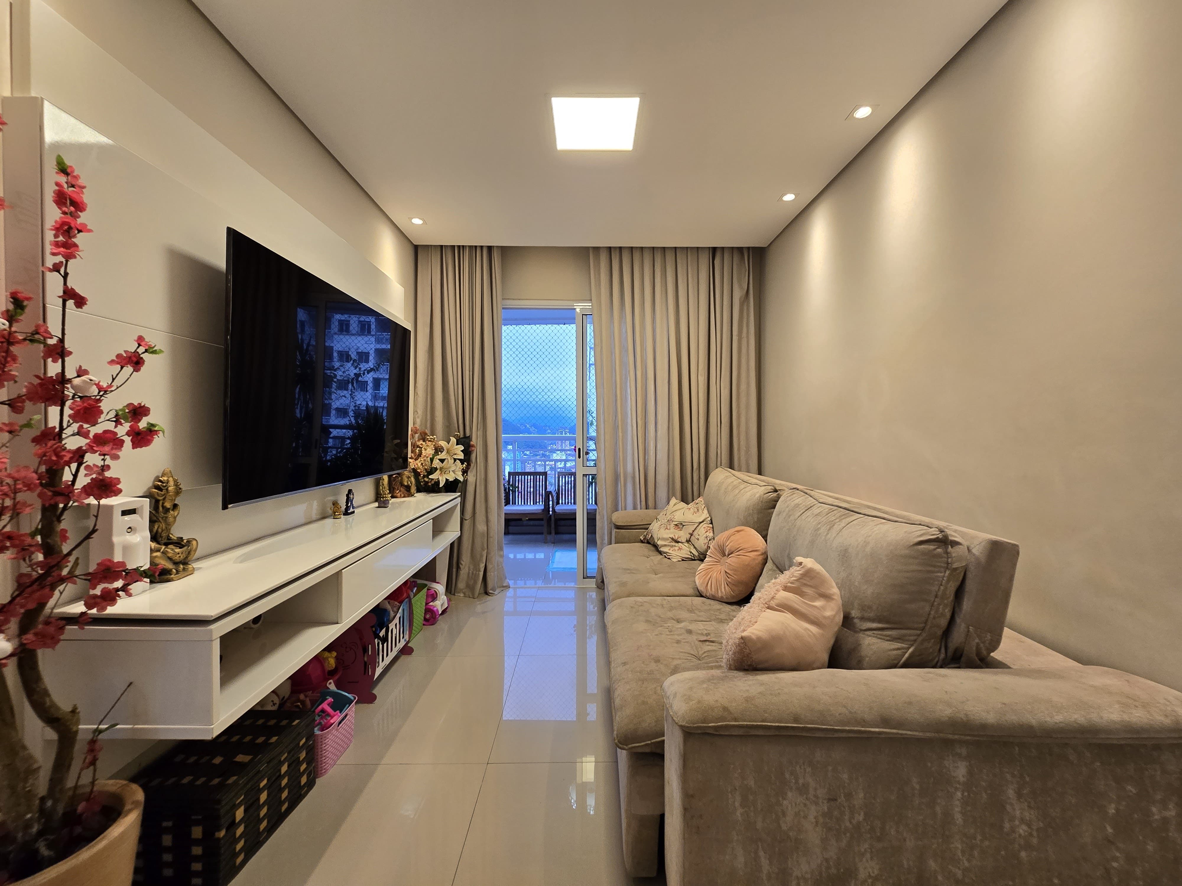 Foto do imóvel Apartamento com 3 Quartos à Venda, 84 m² em Marapé - Santos