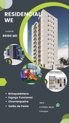 Foto do imóvel Apartamento com 1 Quarto à Venda, 33 m²em Novo Osasco - Osasco