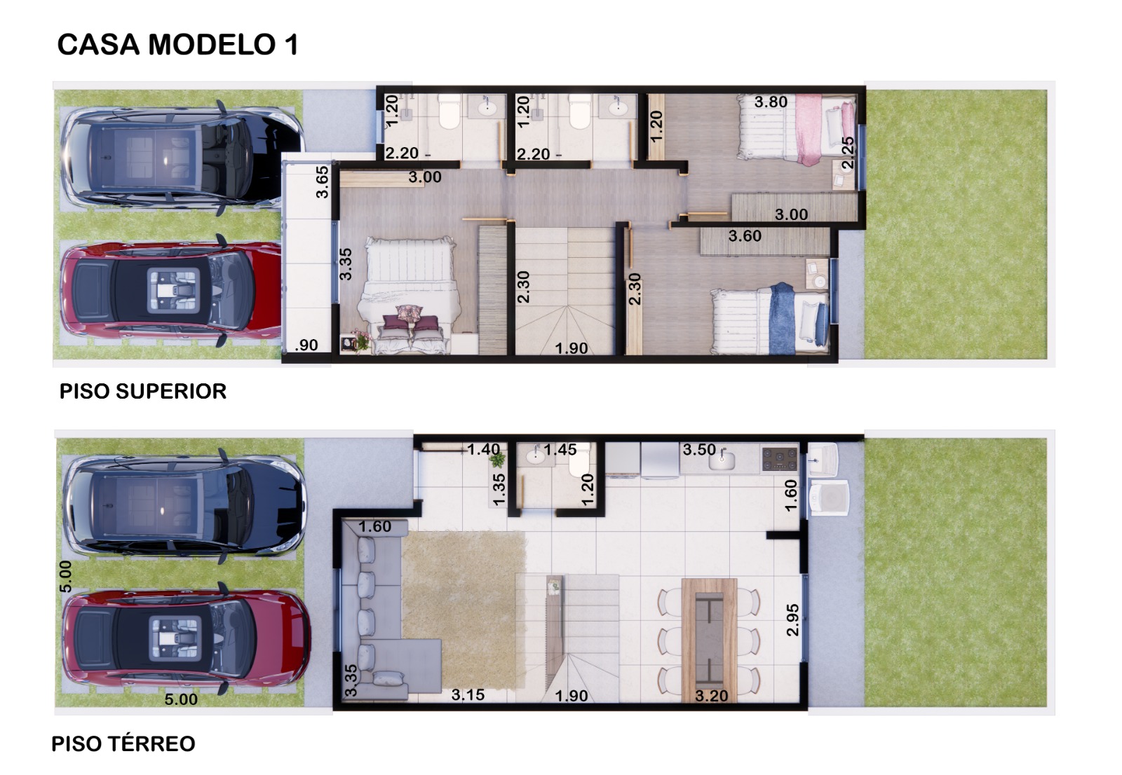 Imagem Sobrado com 3 Quartos à Venda, 87 m²em Jardim Flórida - São Roque