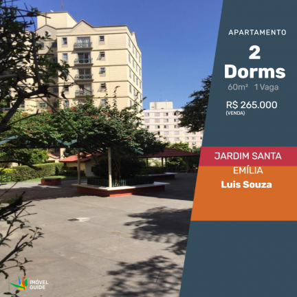 Imagem Apartamento com 2 Quartos à Venda,  em Jardim Santa Emília - São Paulo