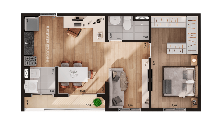 Imagem Apartamento com 2 Quartos à Venda, 38 m² em Jardim das Graças - São Paulo