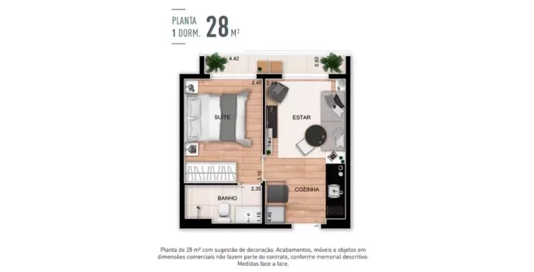 Imagem Studio com 1 Quarto à Venda, 28 m²em Bela Vista - São Paulo