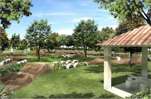 Imagem de fundo do condomínio Condomínio Casas Do Bosque Lauro De Freitas - Cachoeirinha - Salvador - BA