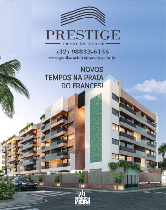 Foto do imóvel Apartamento com 1 Quarto à Venda, 46 m² em Praia do Francês - Marechal Deodoro