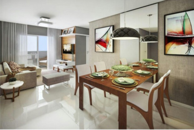 Imagem Apartamento com 2 Quartos à Venda, 50 m² em Parque São Vicente - São Vicente