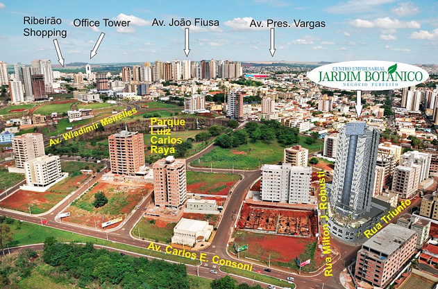 Imagem de fundo do condomínio Condomínio Centro Empresarial Jardim Botanico - Jardim Botânico - Ribeirão Preto - SP