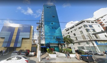 Imagem de fundo do condomínio Condomínio Blue Crystal Business Center - Vila Mathias - Santos - SP