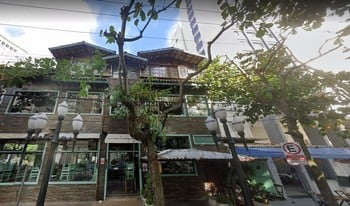 Imagem de fundo do condomínio Condomínio Guarumar - Pitangueiras - Guarujá - SP