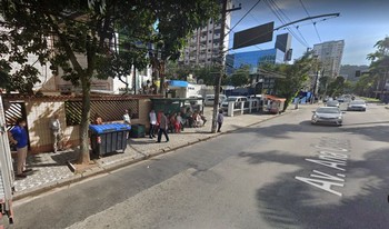 Imagem de fundo do condomínio Condomínio Palmas - Vila Mathias - Santos - SP