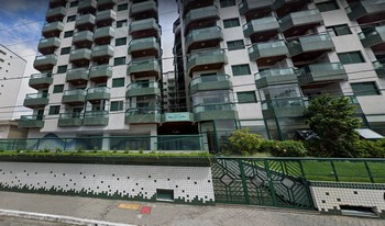 Imagem de fundo do condomínio Condomínio Residêncial Ilhas Do Caribe - Guilhermina - Praia Grande - SP