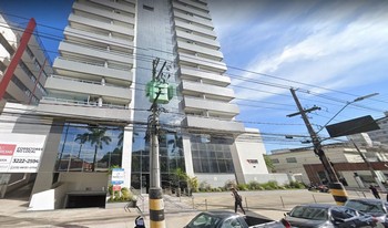 Imagem de fundo do condomínio Condomínio Fuschini Miranda Premum Office - Vila Mathias - Santos - SP
