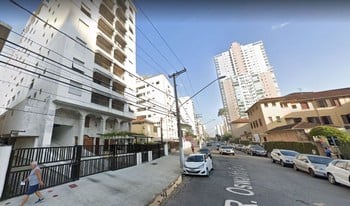 Imagem de fundo do condomínio Condomínio Residêncial Maria Emília - Boqueirão - Santos - SP