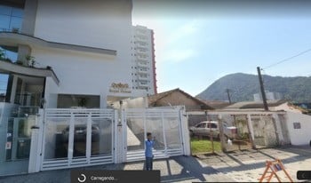 Imagem de fundo do condomínio Condomínio Residêncial Royal House - Canto Do Forte - Praia Grande - SP