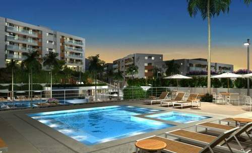 Imagem de fundo do condomínio Condomínio Contemporaneo Design Resort - Campo Grande - Rio De Janeiro - RJ