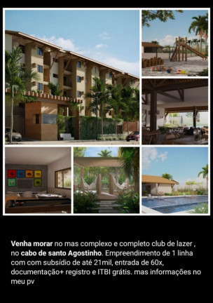 Imagem Apartamento com 2 Quartos à Venda, 45 m² em Garapu - Cabo de Santo Agostinho