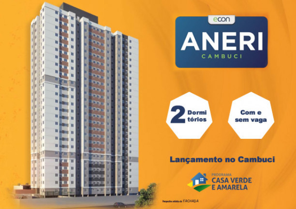 Imagem Apartamento com 2 Quartos à Venda, 36 m²em Cambuci - São Paulo