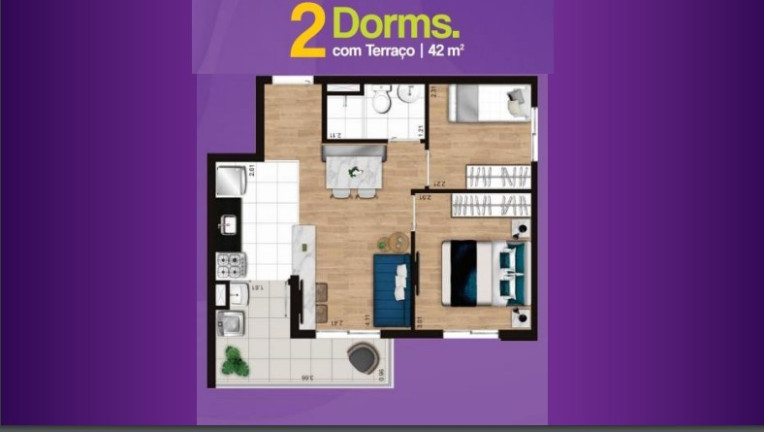 Imagem Apartamento com 2 Quartos à Venda,  em Umarizal - São Paulo