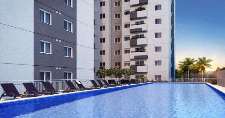 Imagem Apartamento com 2 Quartos à Venda, 42 m²em Jabaquara - Santos