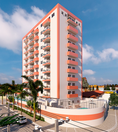 Imagem Apartamento com 2 Quartos à Venda, 53 m² em JD SUARÃO - Itanhaém