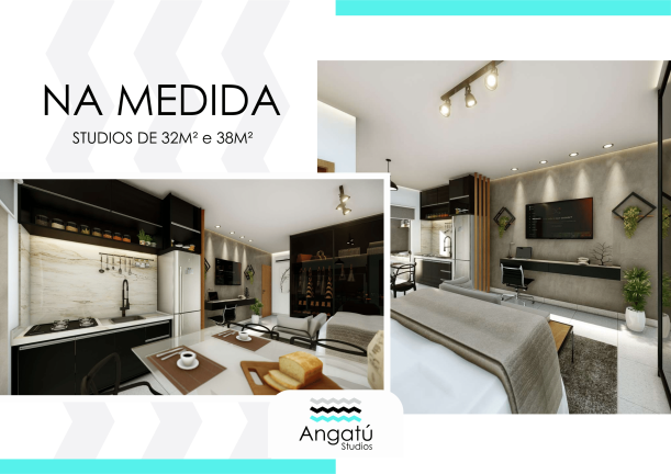 Imagem Studio com 1 Quarto à Venda, 32 m² em Praia da Enseada - UBATUBA