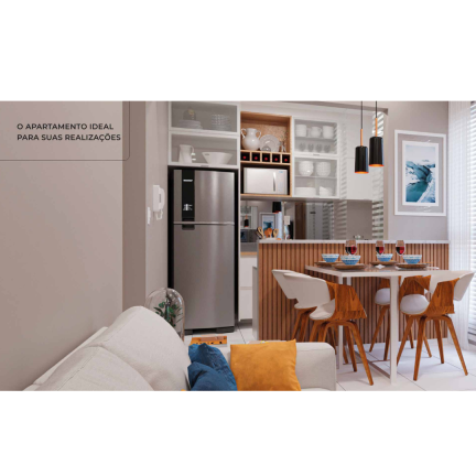 Imagem Apartamento com 2 Quartos à Venda, 44 m²em Chácara Espraiado - Franca