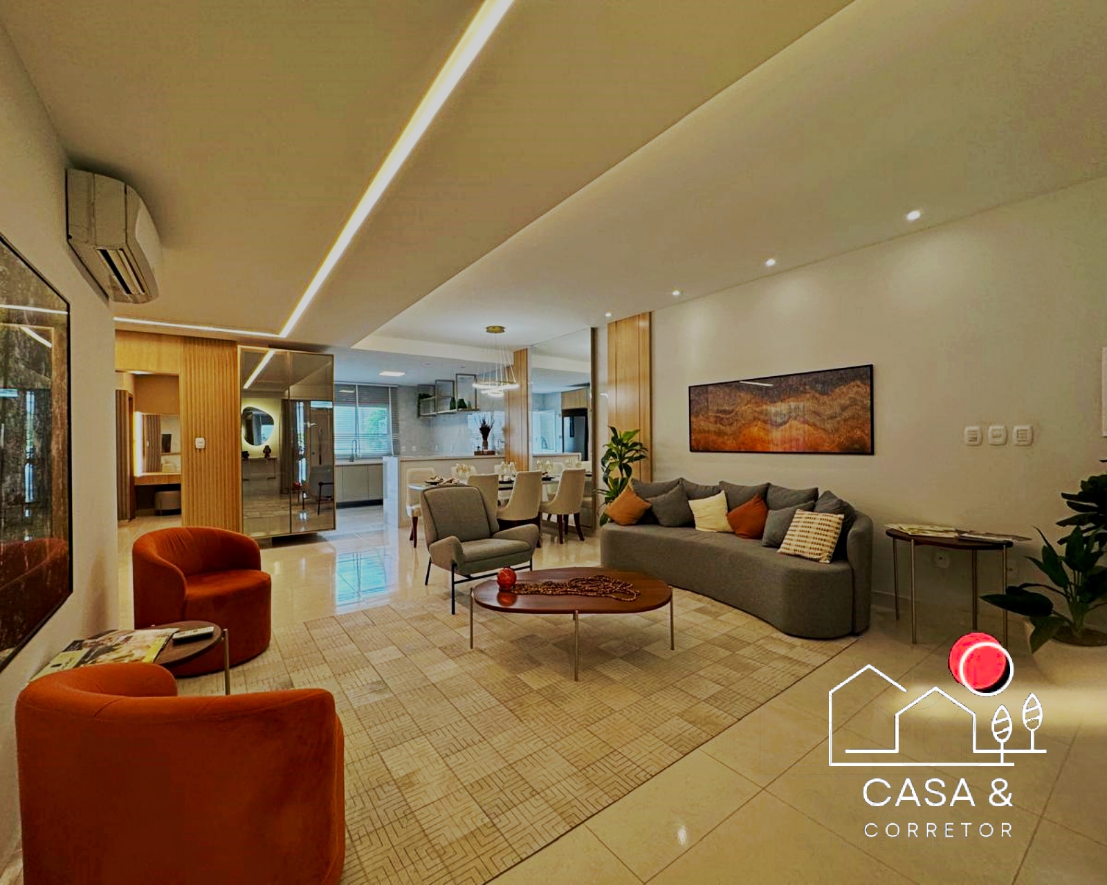 Foto do imóvel Casa de Condomínio com 3 Quartos à Venda, 258 m²em Flores - Manaus