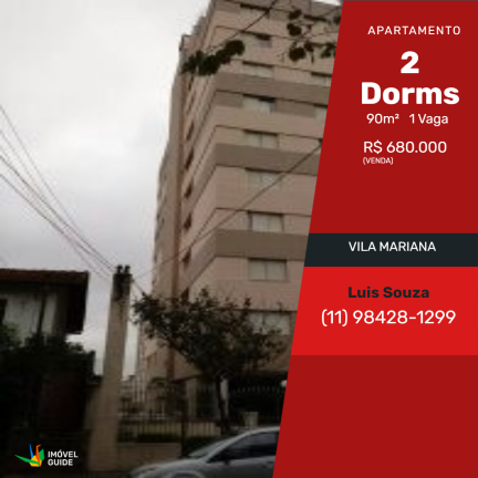 Imagem Apartamento com 2 Quartos à Venda,  em Vila Mariana - São Paulo