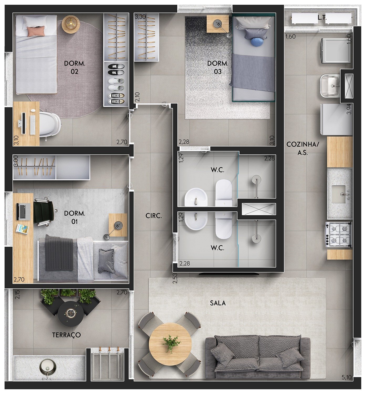 Imagem Apartamento com 1 Quarto à Venda, 52 m²em Centro - Bertioga