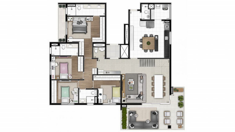 Imagem Apartamento com 3 Quartos à Venda, 116 m² em Sumaré - São Paulo
