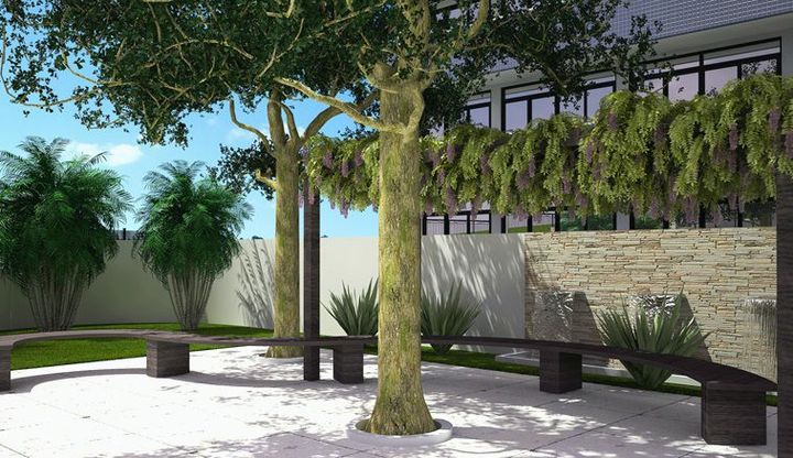 Imagem de fundo do condomínio Condomínio Due Residenziale E Ufficio Apartamentos - Jardim Chapadão - Campinas - SP