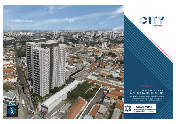 Imagem Apartamento com 2 Quartos à Venda, 45 m² em Vila Esperança - São Paulo