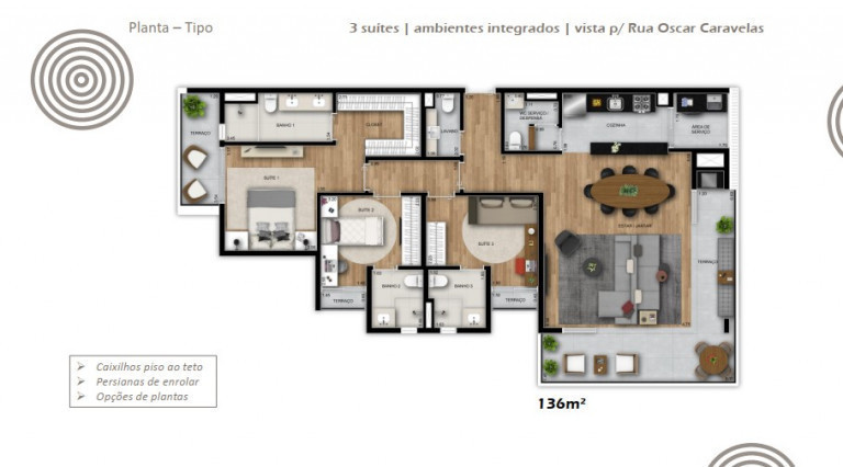Imagem Apartamento com 3 Quartos à Venda, 127 m²em Sumarezinho - São Paulo