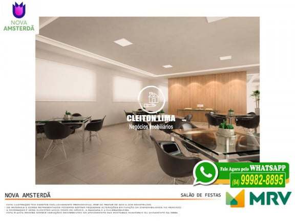 Imagem Apartamento com 2 Quartos à Venda, 42 m² em Pitimbu - Natal